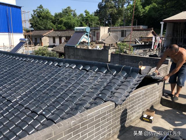 樹脂瓦小青瓦,農(nóng)村老房子換瓦的***優(yōu)選擇